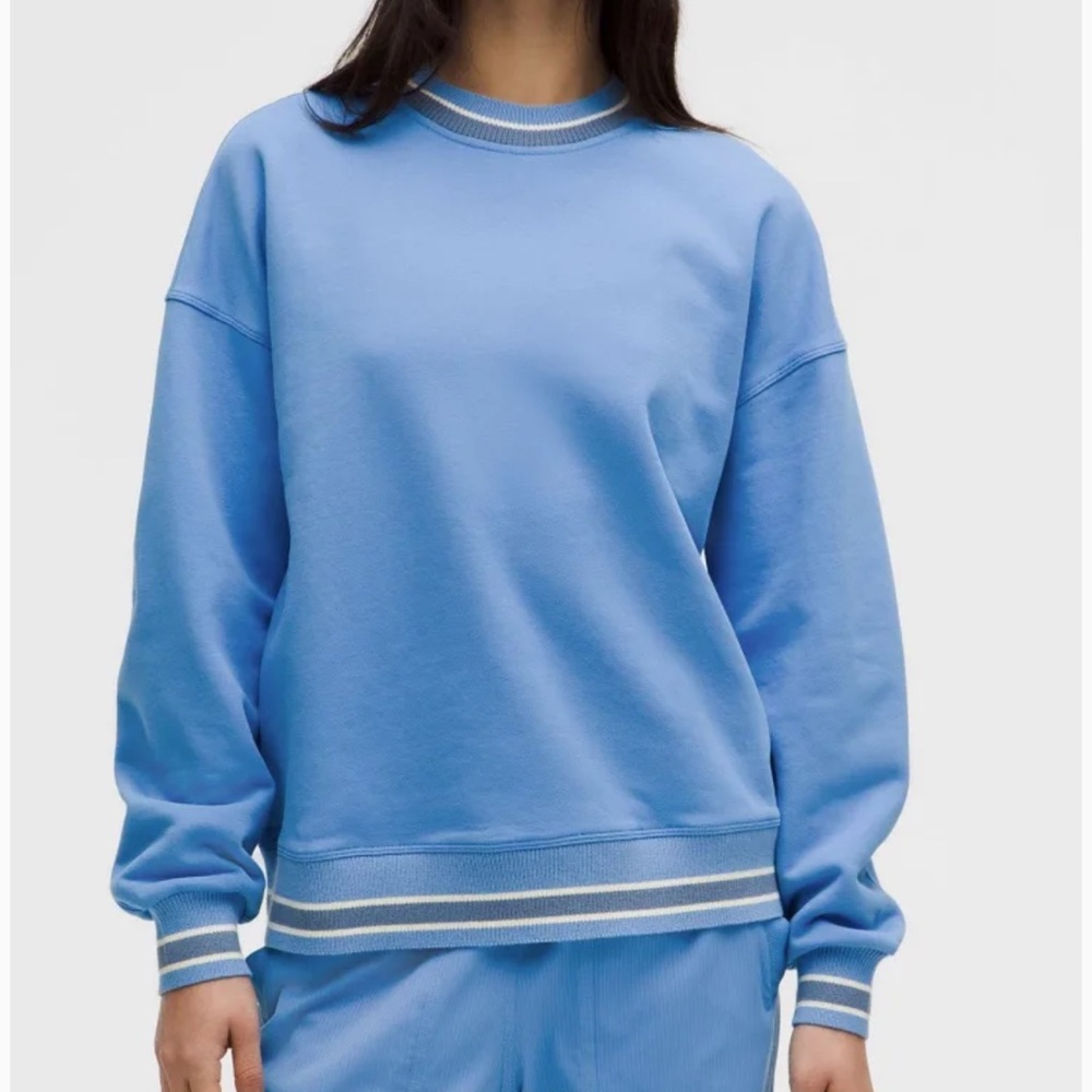 *brand new Lululemon Perfectly Oversized Ringer Crew